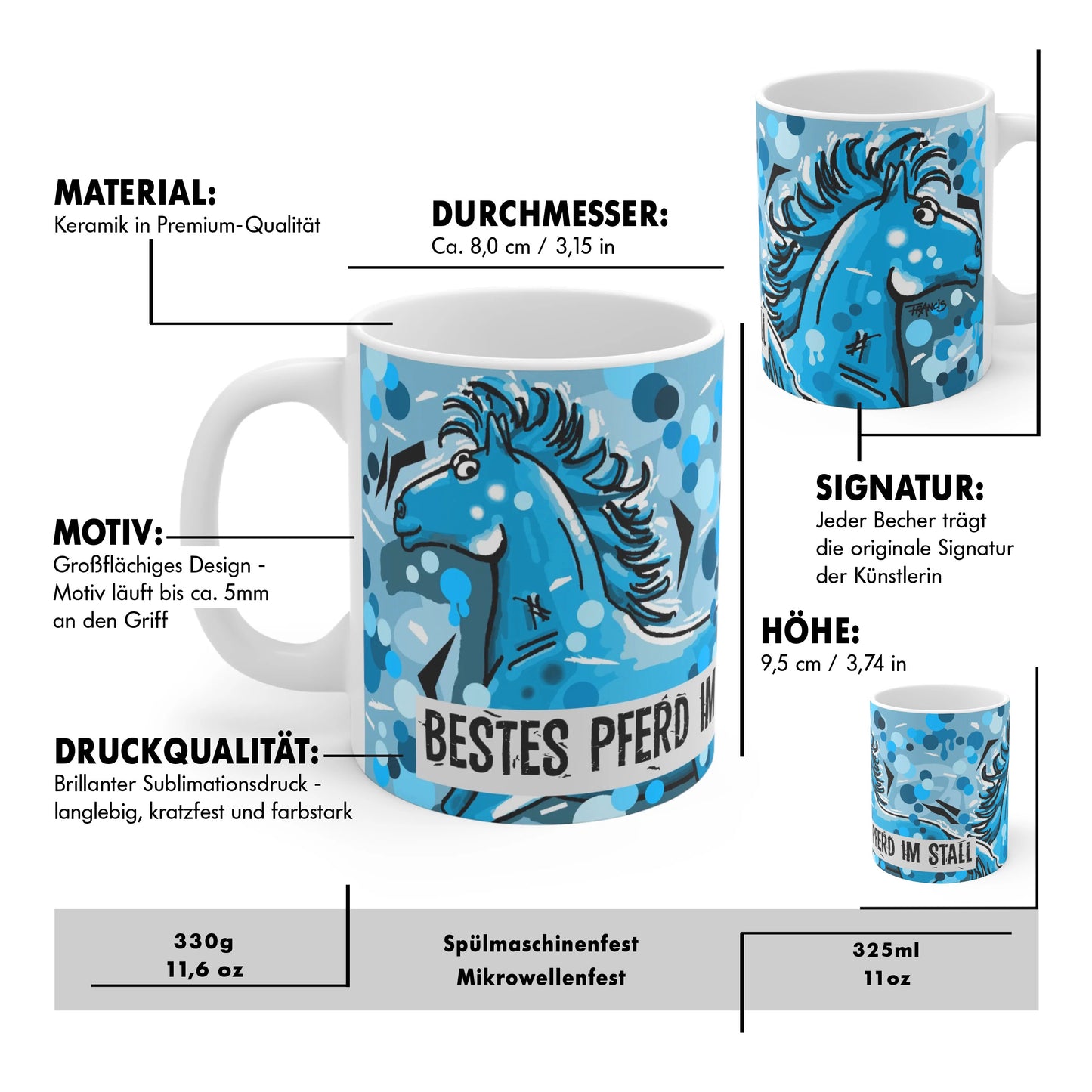 BESTES PFERD IM STALL